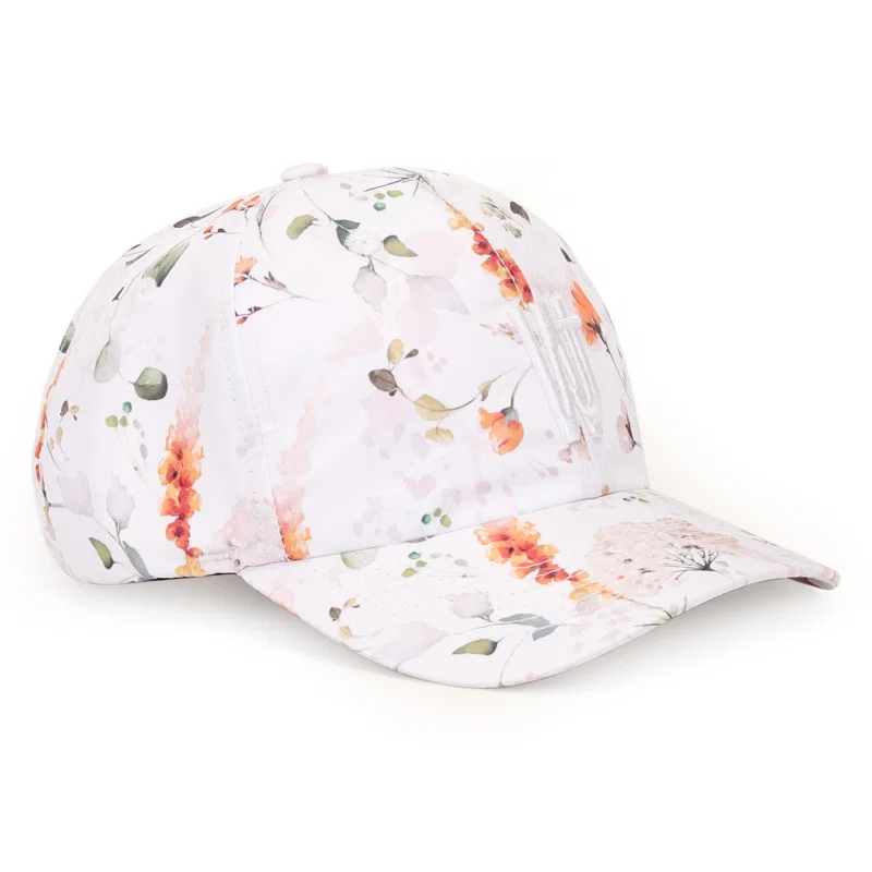 Bone Estampa Floral Com Regulagem