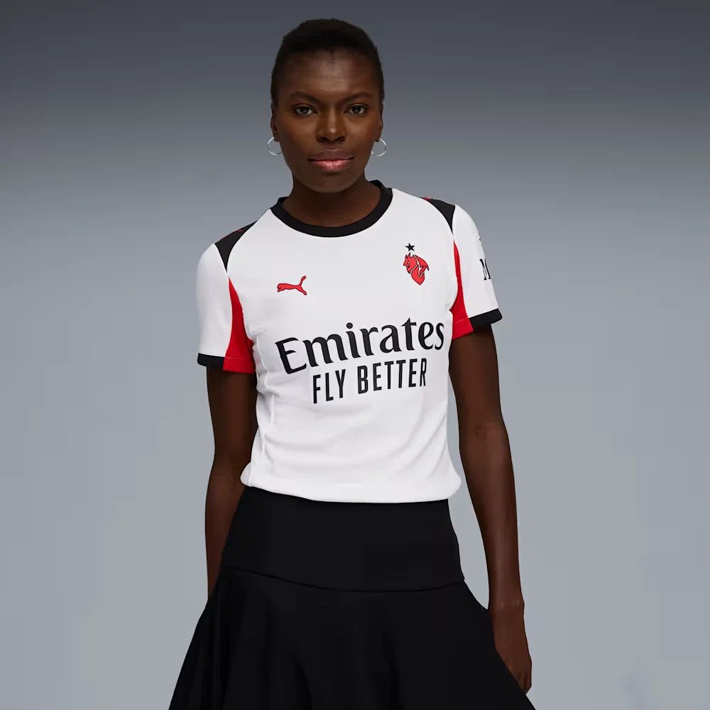 Camisa AC Milan AWAY 25/26 Torcedora Feminina