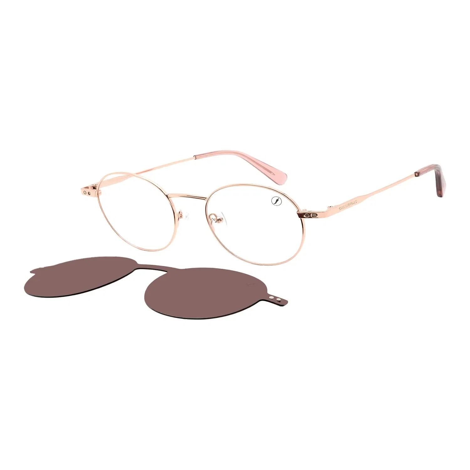 Armação Para Óculos de Grau Masculino Chilli Beans Multi Polarizado Rosé — imagem 1