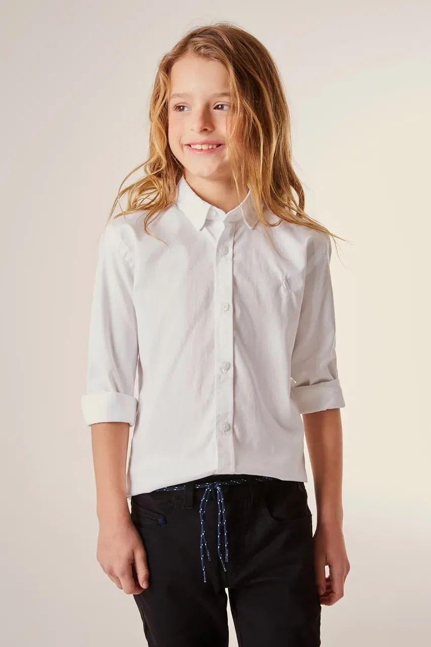 Camisa RESERVA MINI Oxford Pima Resistente Água — imagem 1