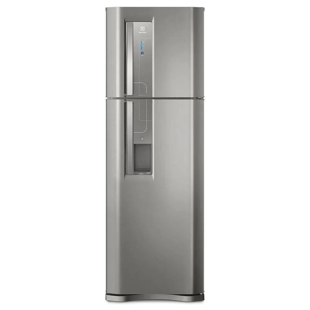 Geladeira Electrolux Frost Free 382L Dispenser de Água Duplex Cor Inox (TW42S) — imagem 1