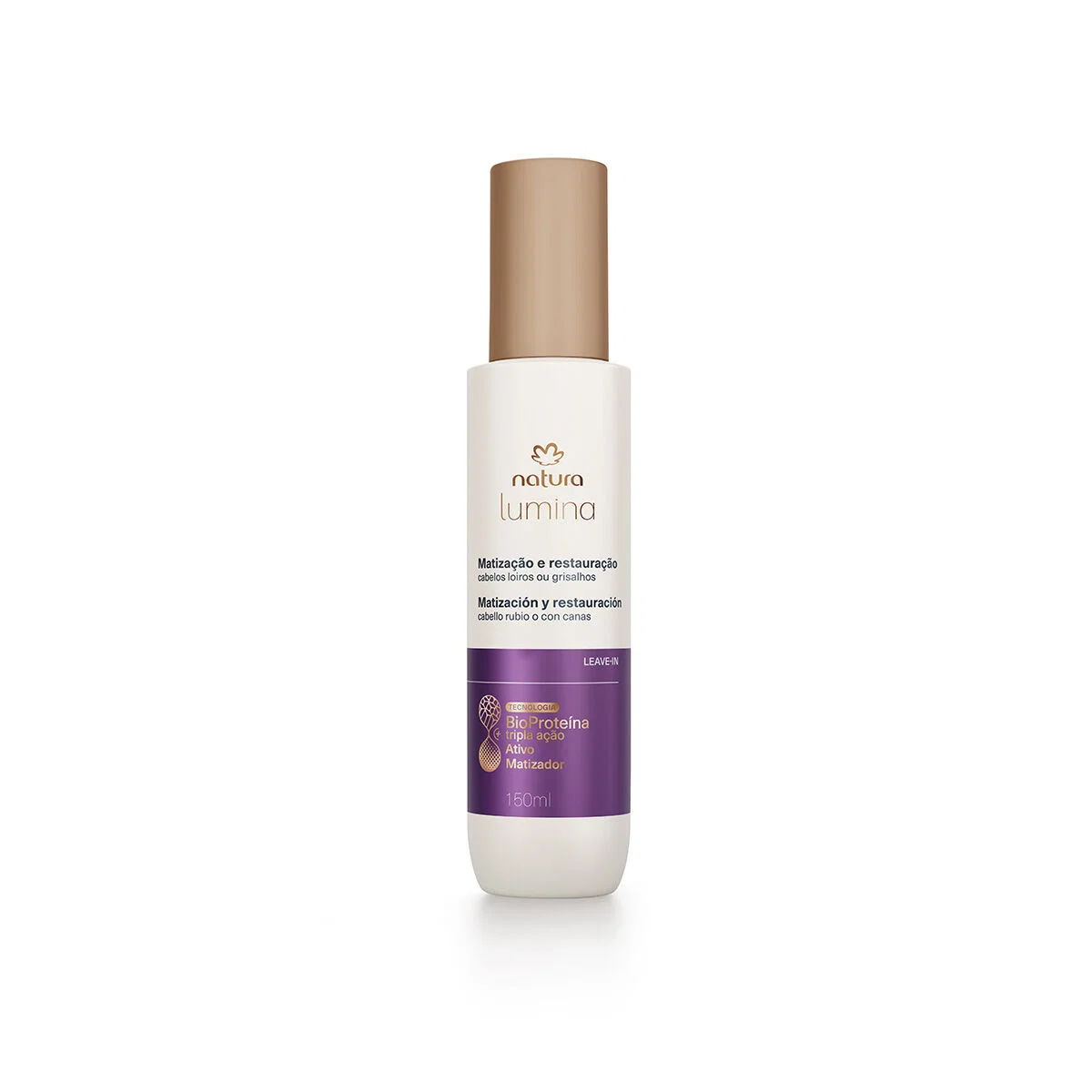 Leave-in Matizador para Cabelos Loiros e Grisalhos Lumina 150 ml