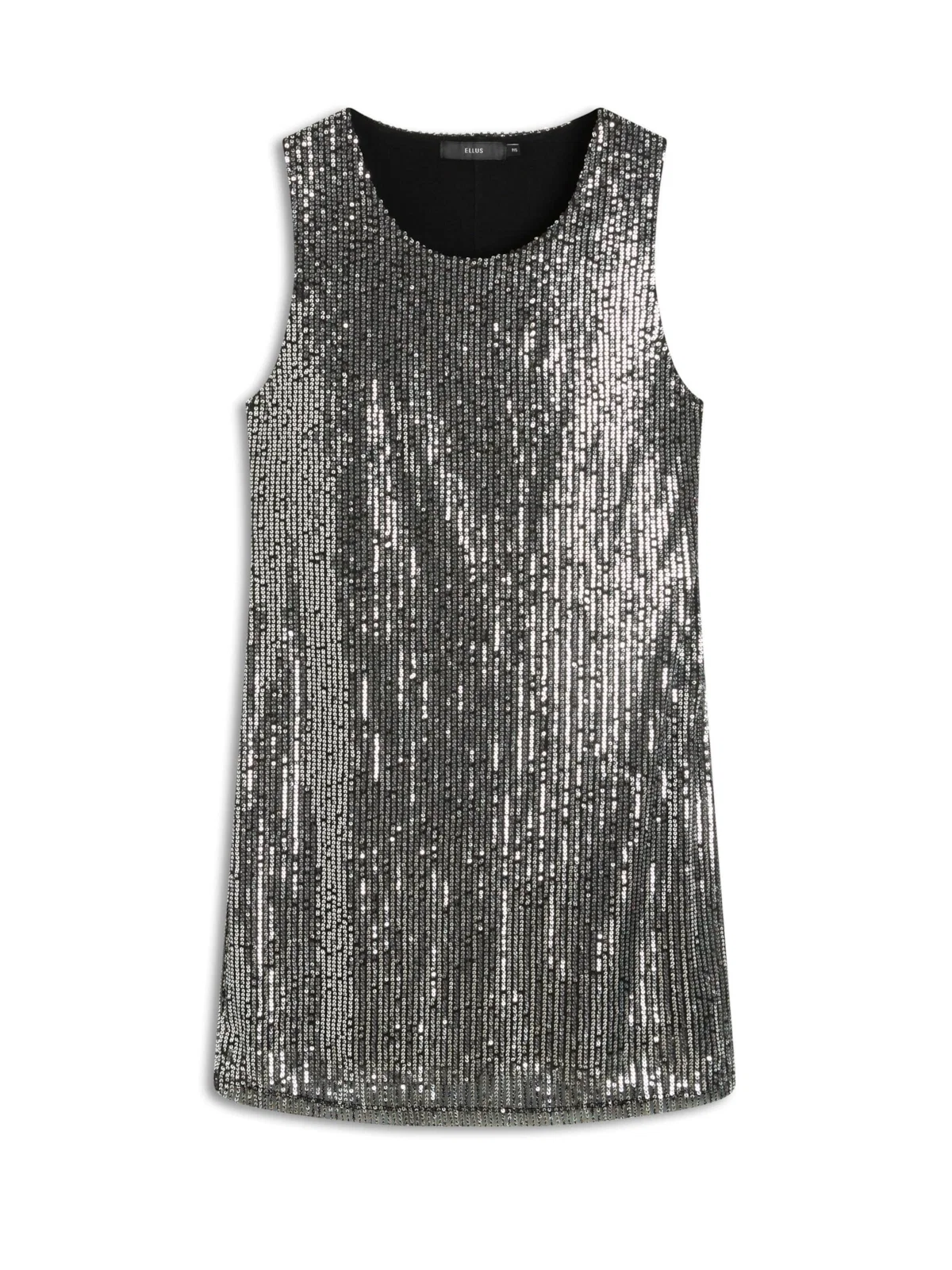 Vestido Paete Milao Mini Prata — imagem 1