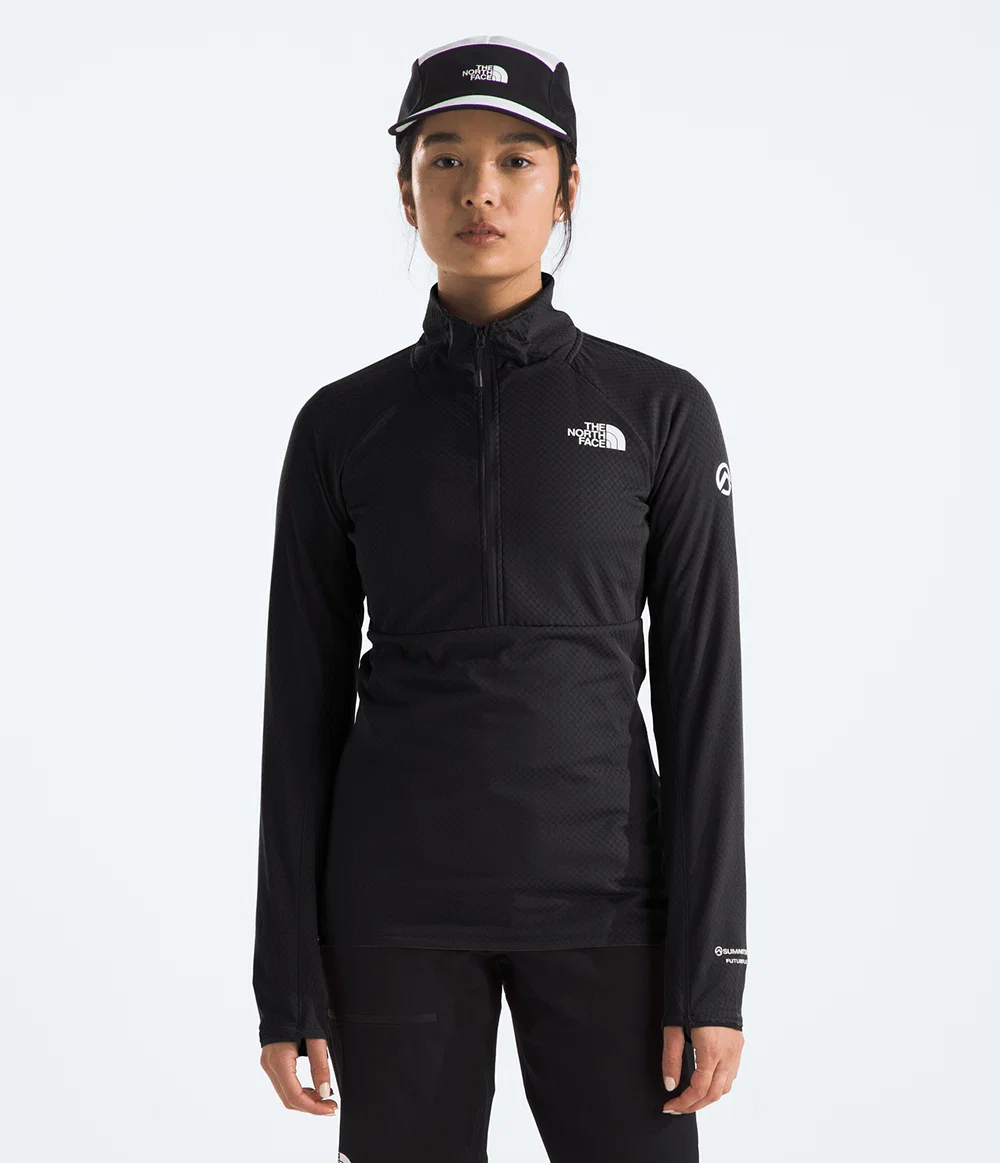 Fleece Feminino Summit Futurefleece Lightweight 1/2 Zip TNF Black — imagem 1