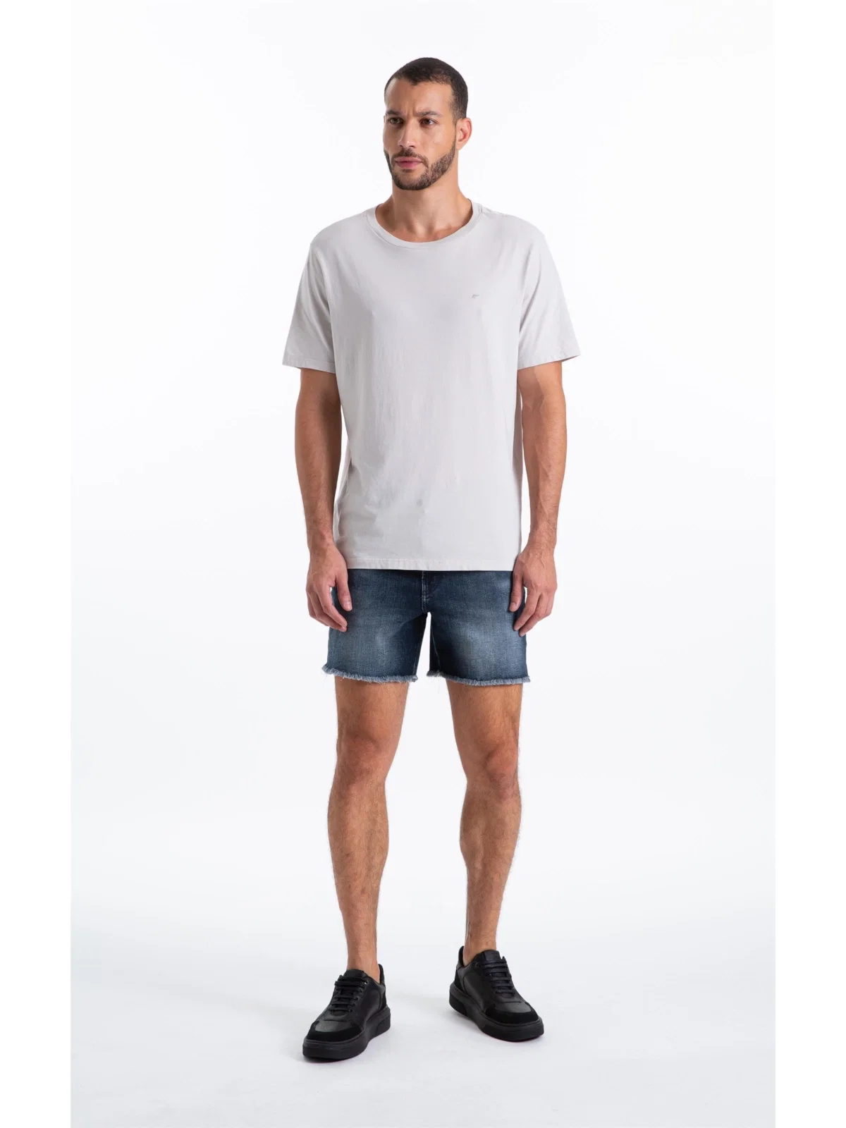 Bermuda Dark Forest Elastic Hawaii Contraste Lav. Escuro C/ Rede