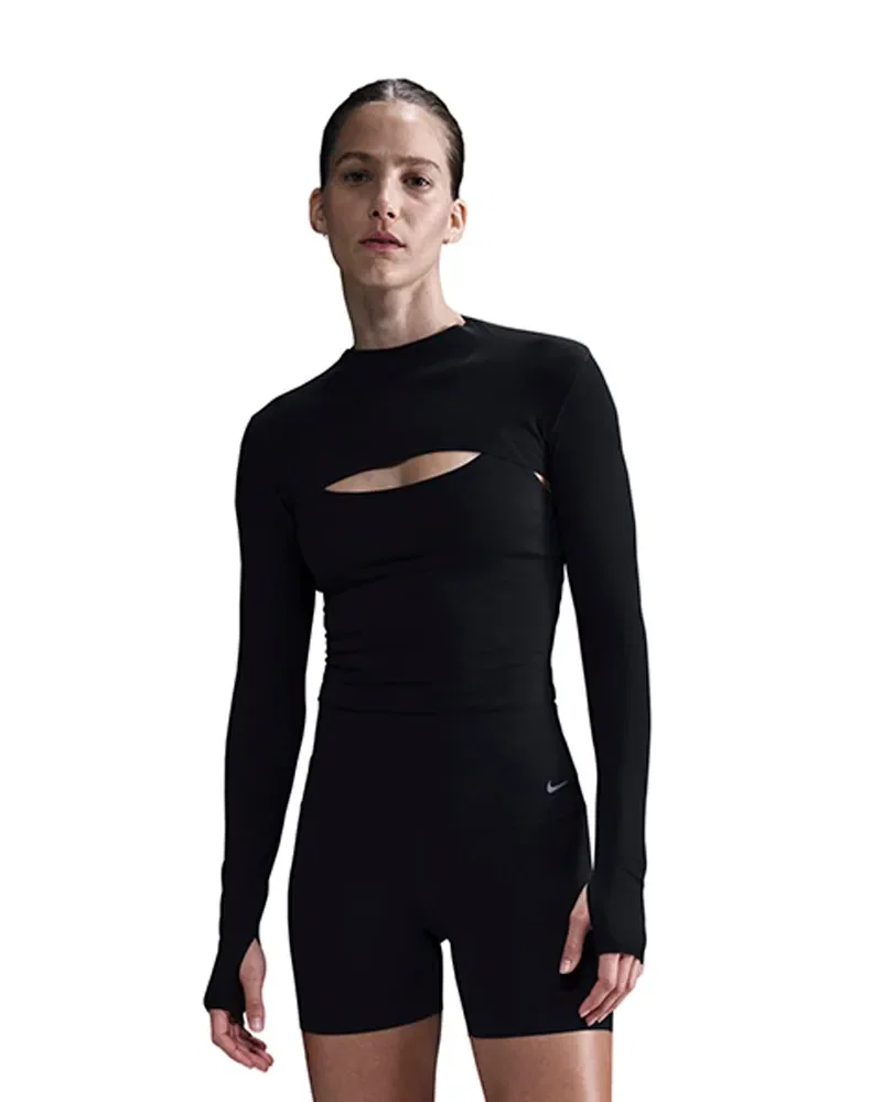 Camiseta Nike Zenvy Manga Longa Feminina