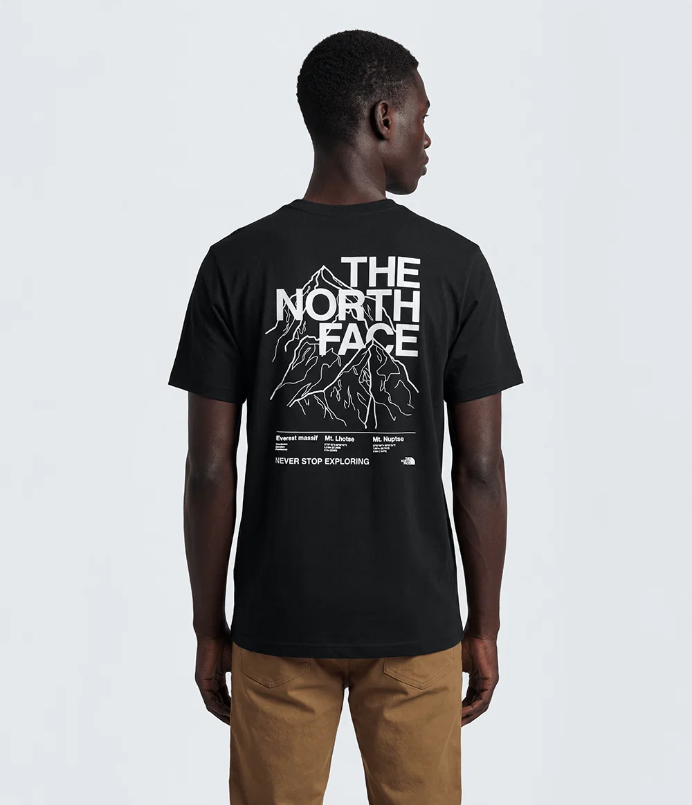 Camiseta Unissex Evolution Half Dome MTN Tee TNF Black