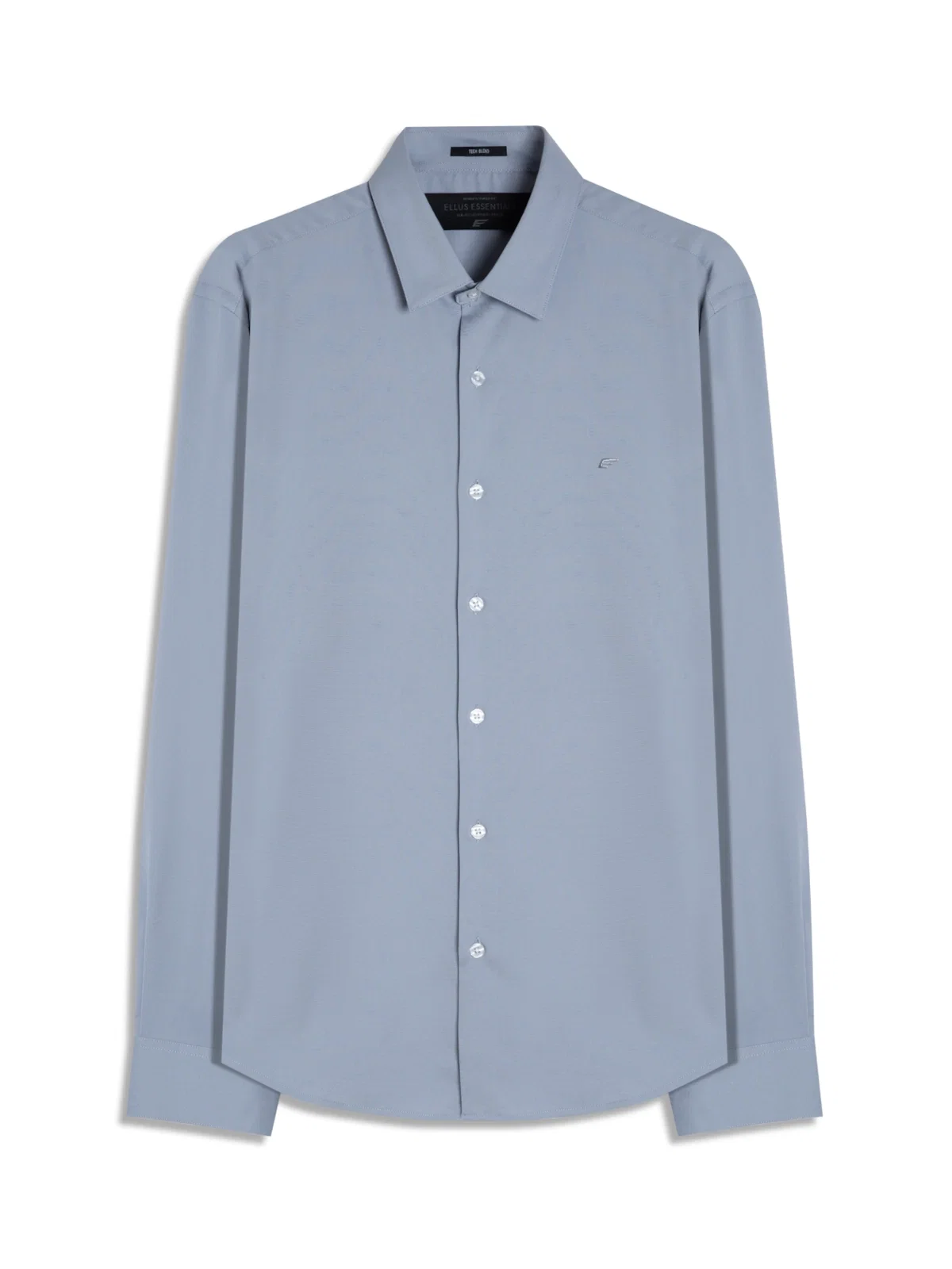 Camisa Tech Bambu Ld Slim Xangai Cinza Claro — imagem 1