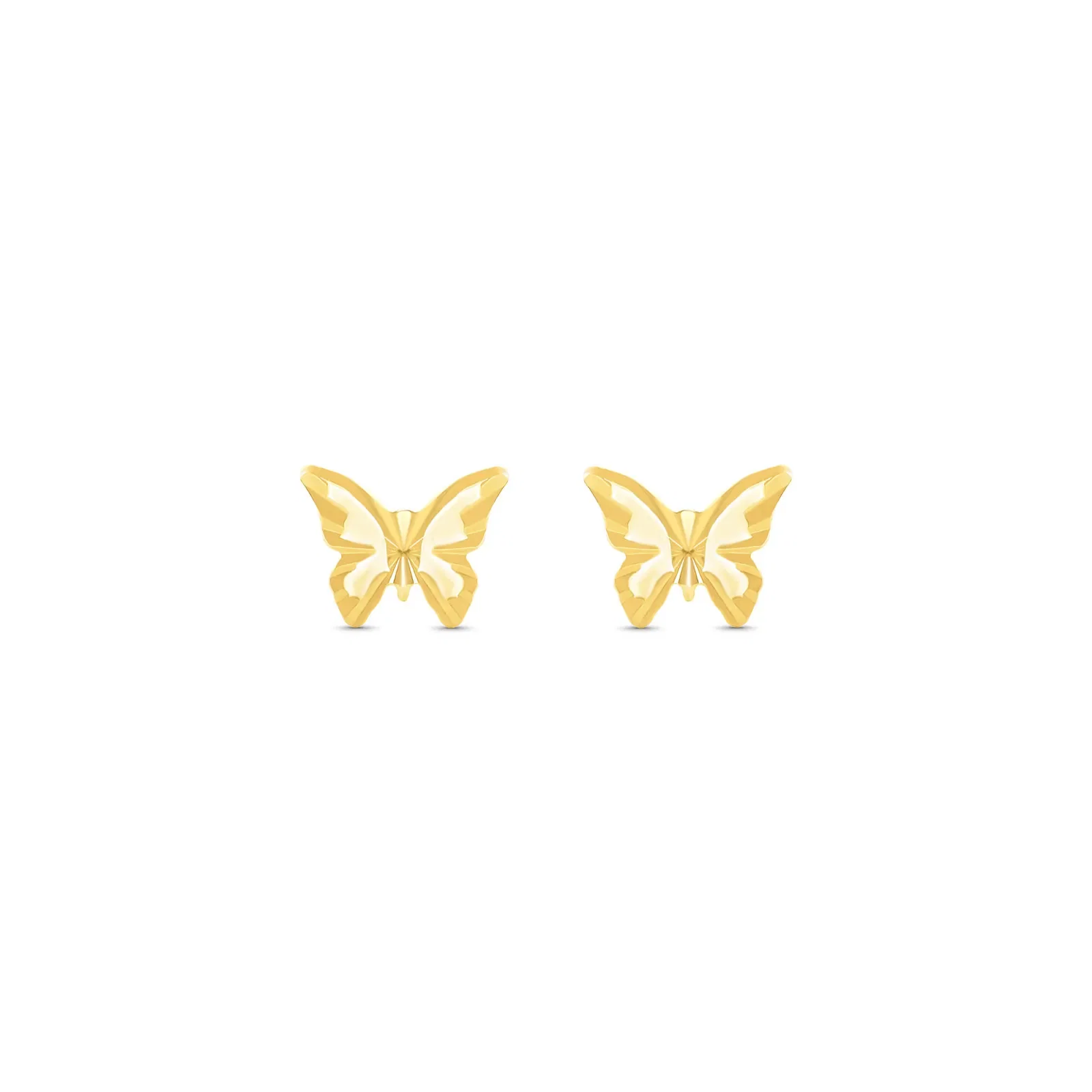 Brinco Baby Borboleta em Ouro Amarelo 18k — imagem 1
