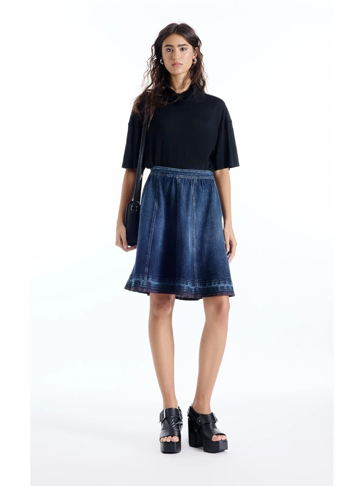 Saia Dark Forest Elastic Lav. Escuro