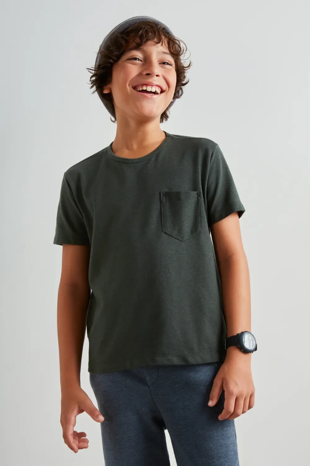 Camiseta Mini Pf Enxuto Bolso Binado