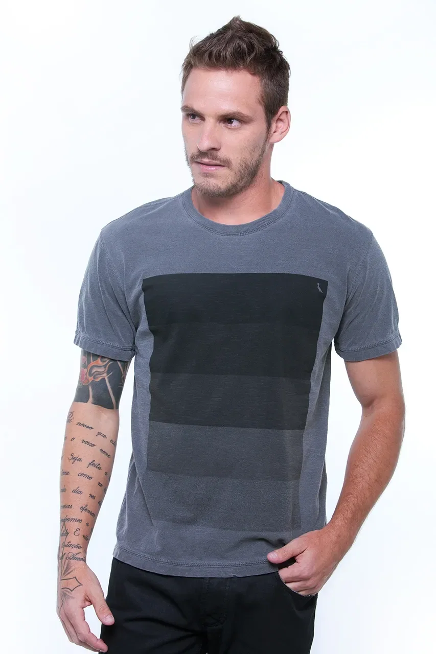 Camiseta Color Tone Dupla Face