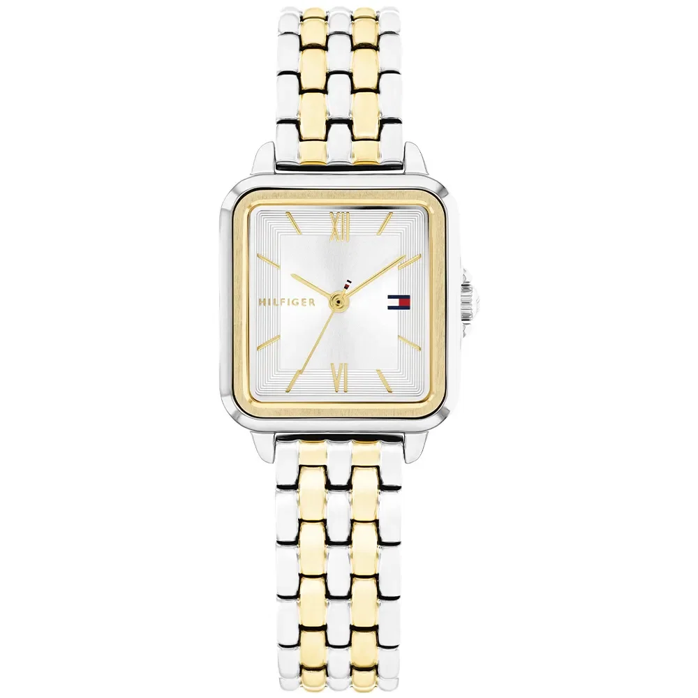 Relógio Tommy Hilfiger Mia Feminino em Aço Prateado e Dourado 1782861