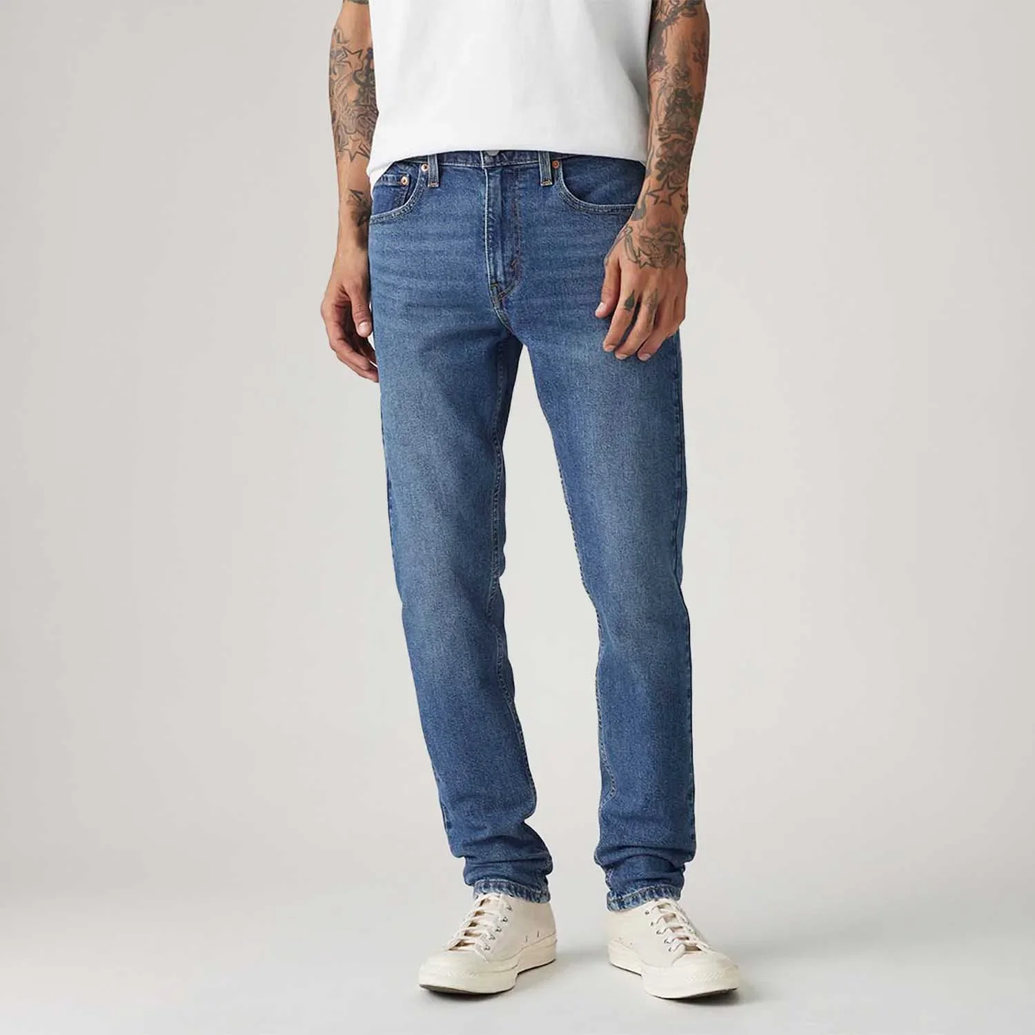 Calça Jeans Levi's® 512® Slim Taper Lavagem Média — imagem 1