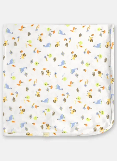 Manta para Bebê Menino em Suedine Essentials (Branco) Up Baby
