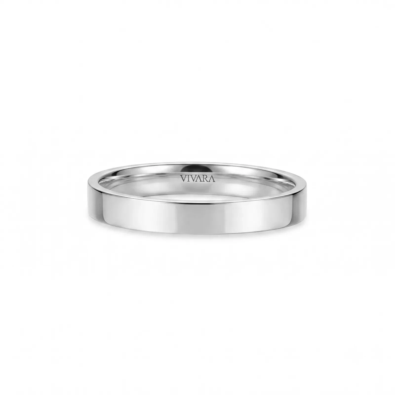 Aliança Essence em Ouro Branco 18k 3,6mm
