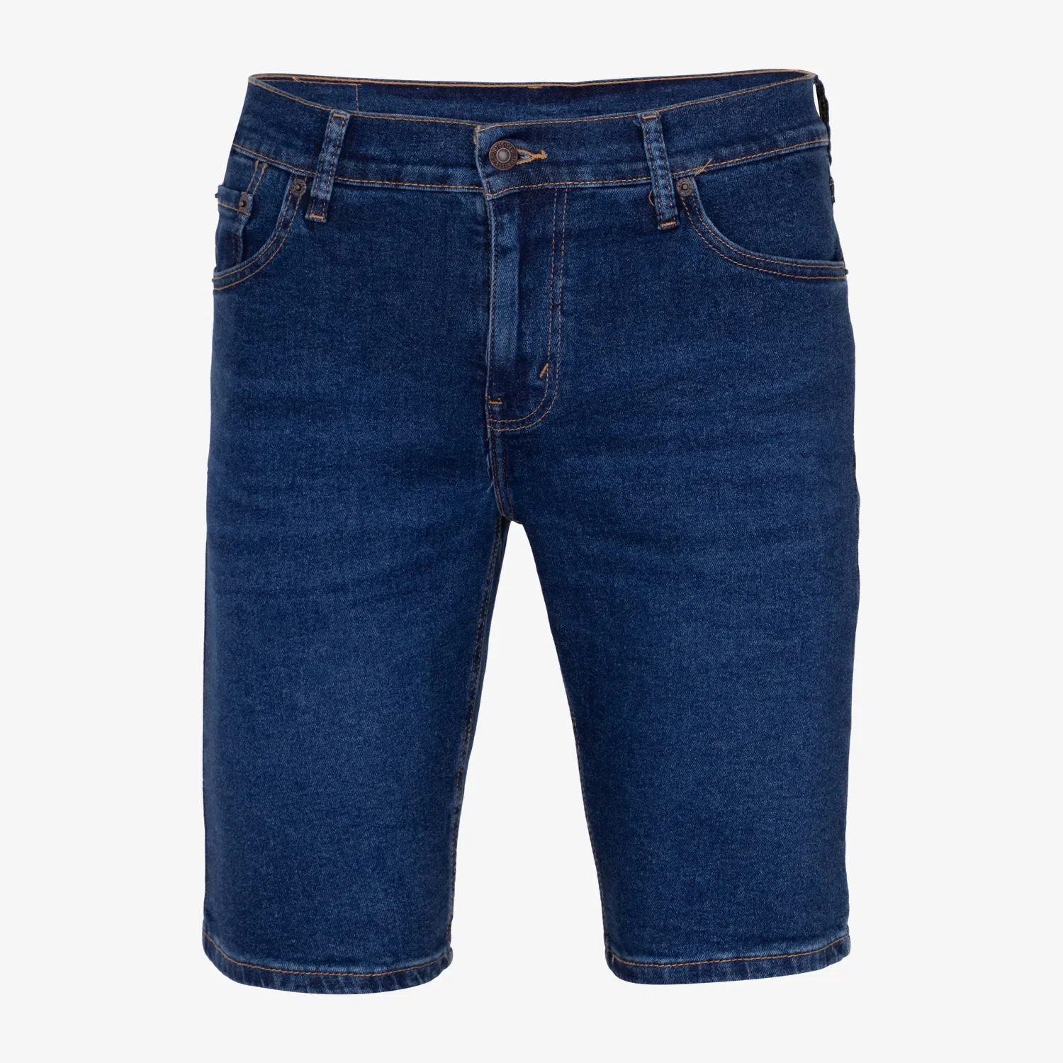 Bermuda Jeans Levi's® 412 Slim Lavagem Escura