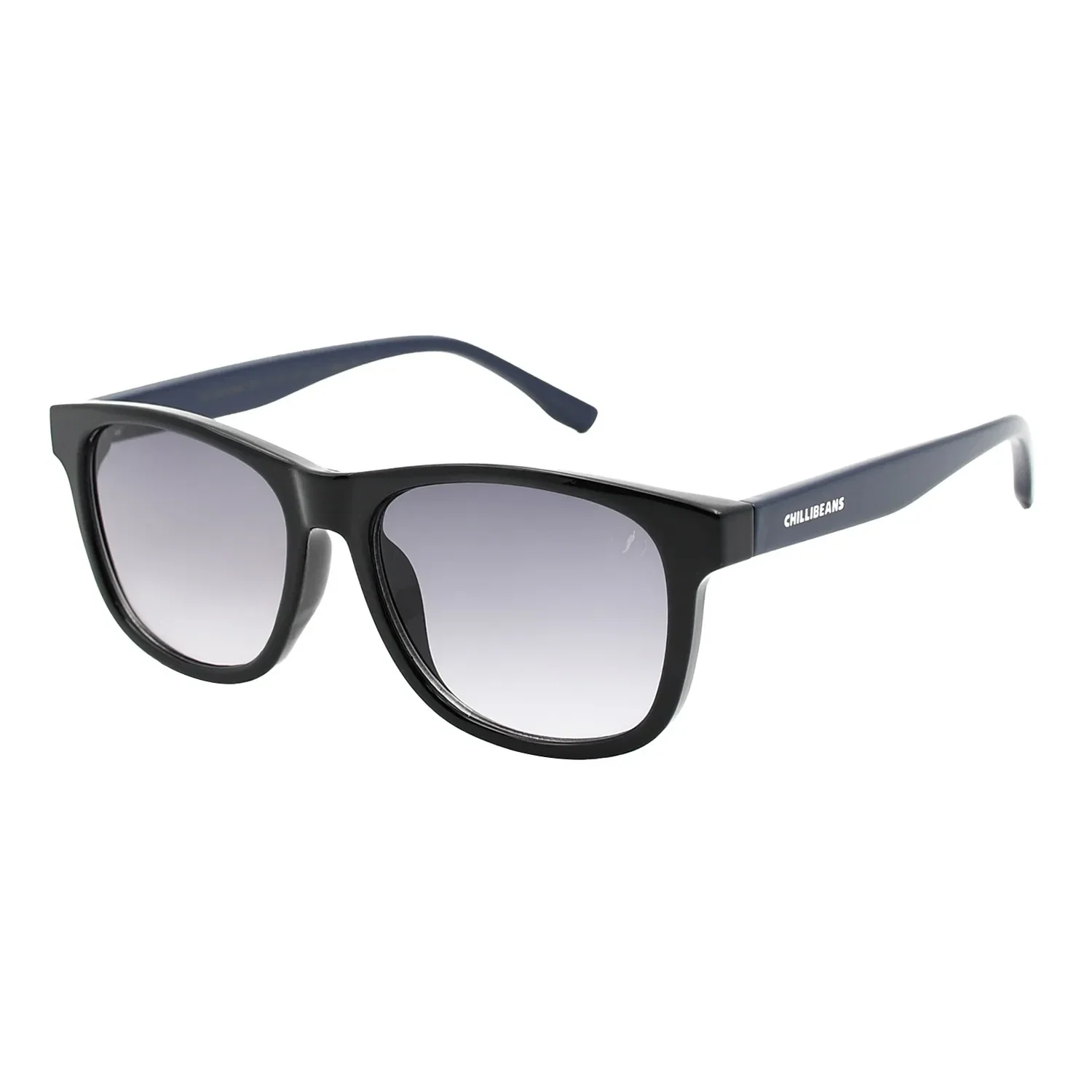 Óculos de Sol Unissex Infantil Chilli Beans Quadrado Degradê Preto