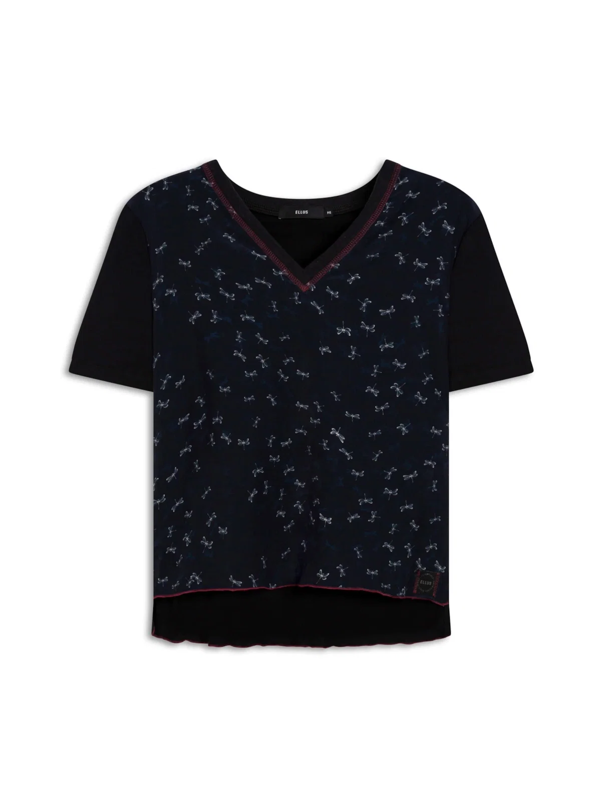Blusa Plano Libelula Estampado