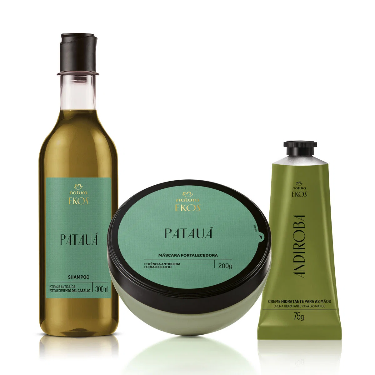 Kit Natura Ekos Parauá e Andiroba (3 produtos) — imagem 1