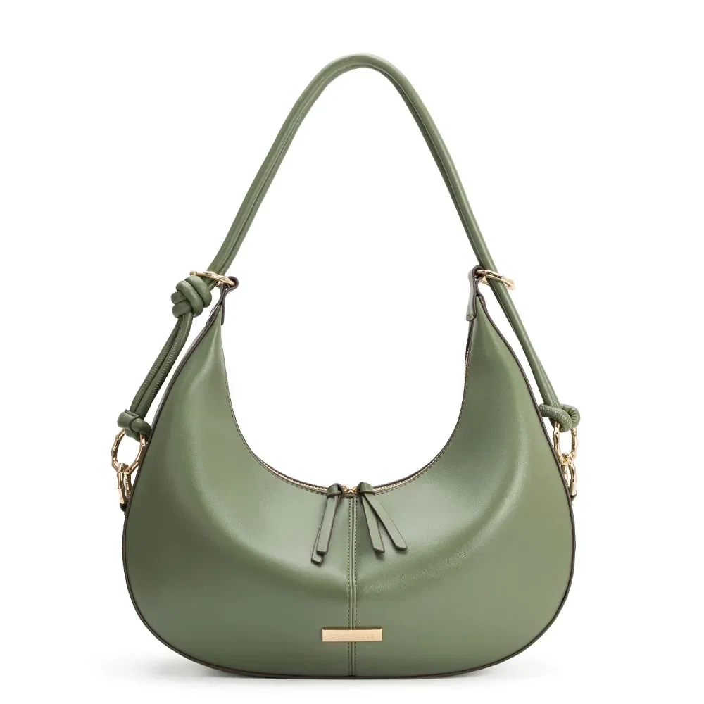 Bolsa Hobo Argolas Verde — imagem 1