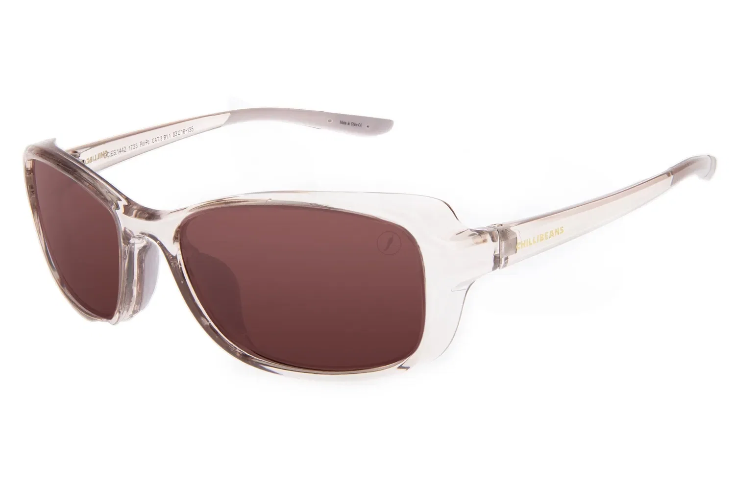 Óculos de Sol Feminino Chilli Beans Performance BF Transparente Polarizado — imagem 1
