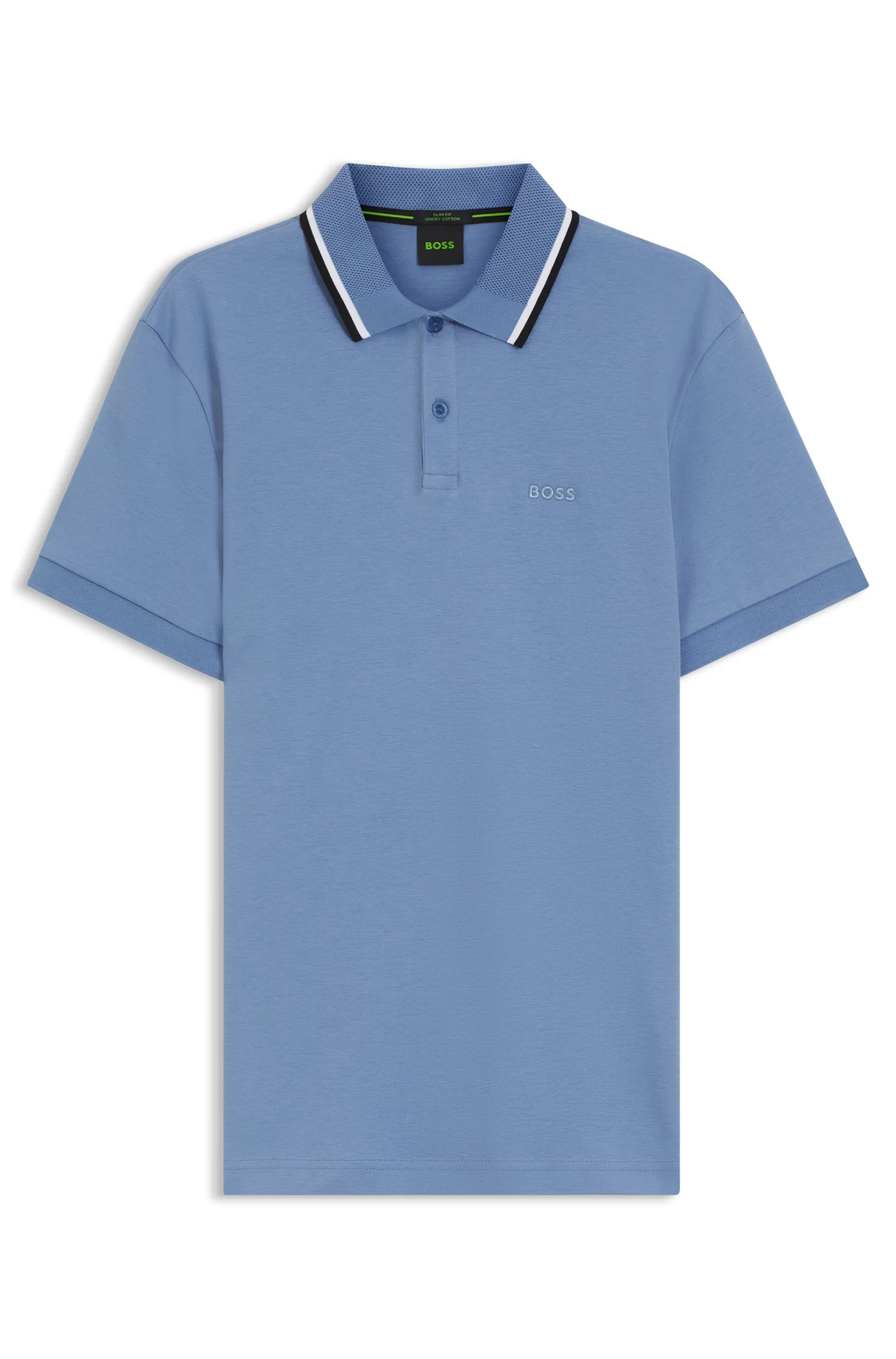 Polo Paddy Slim Fit Em Algodão Interlock