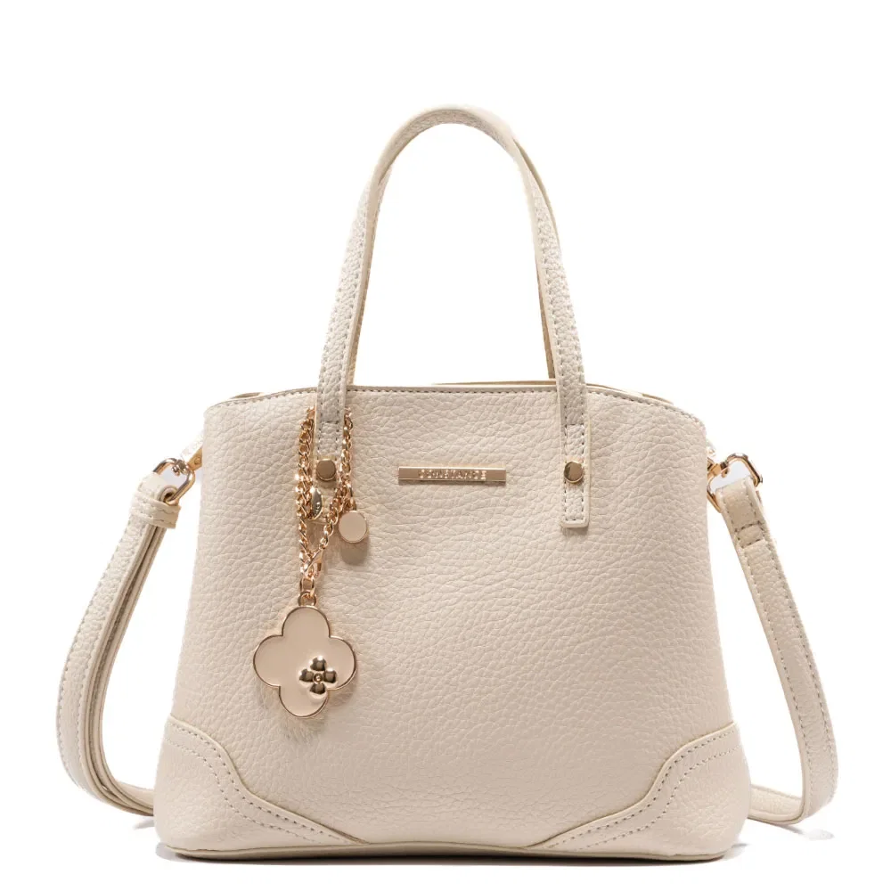 Bolsa Tiracolo Chaveiro Off White