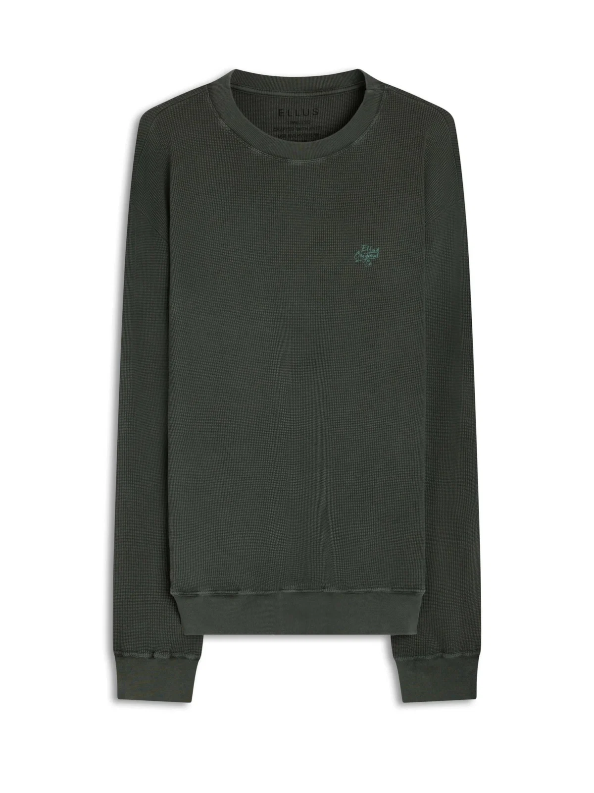 Moletom Waffle Termal Classic Verde Militar — imagem 1