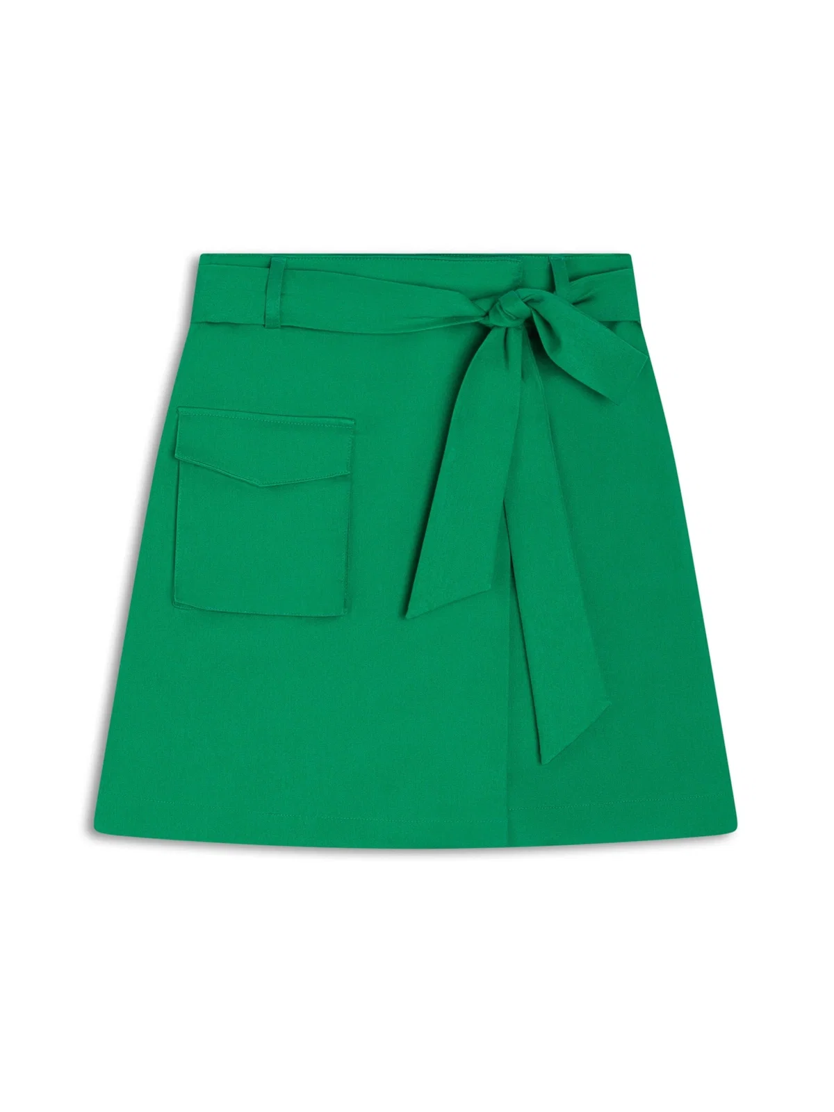 Saia Tega Envelope Skirt Verde Bandeira — imagem 1