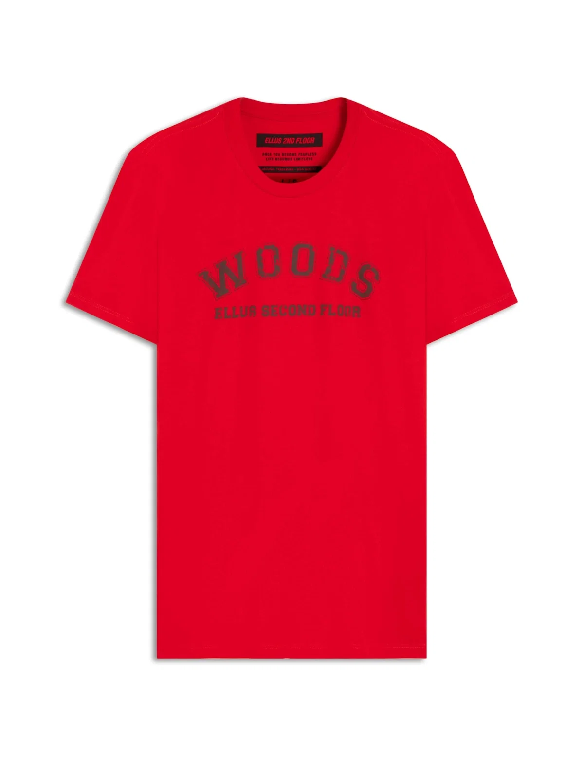 T-Shirt Woods 2nd Floor Vermelho — imagem 1