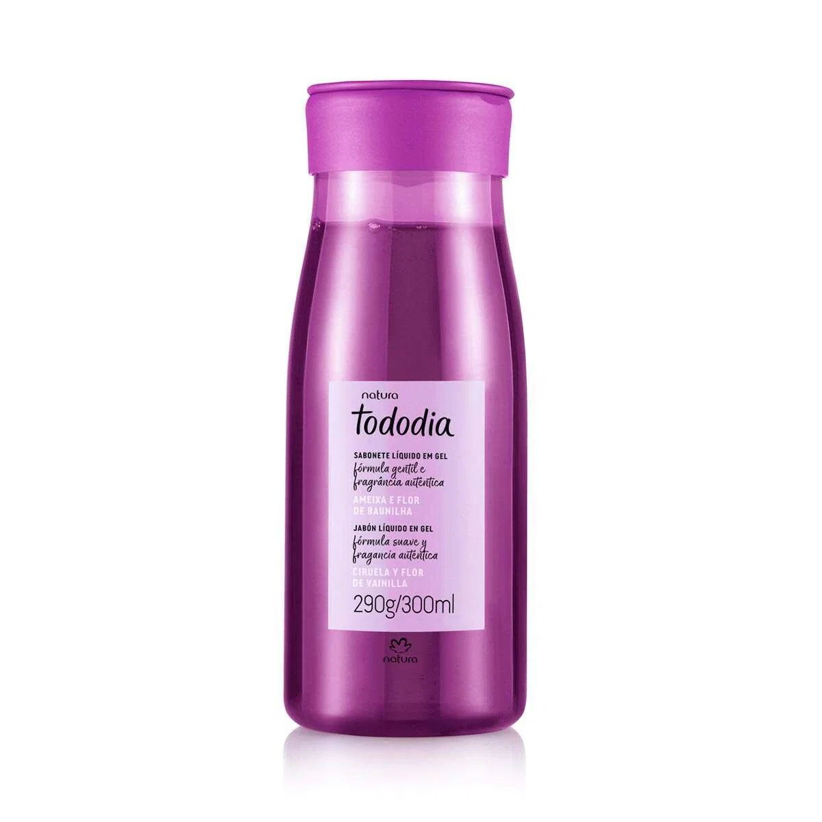 Sabonete Líquido em Gel Tododia Ameixa e Flor de Baunilha 300 ml