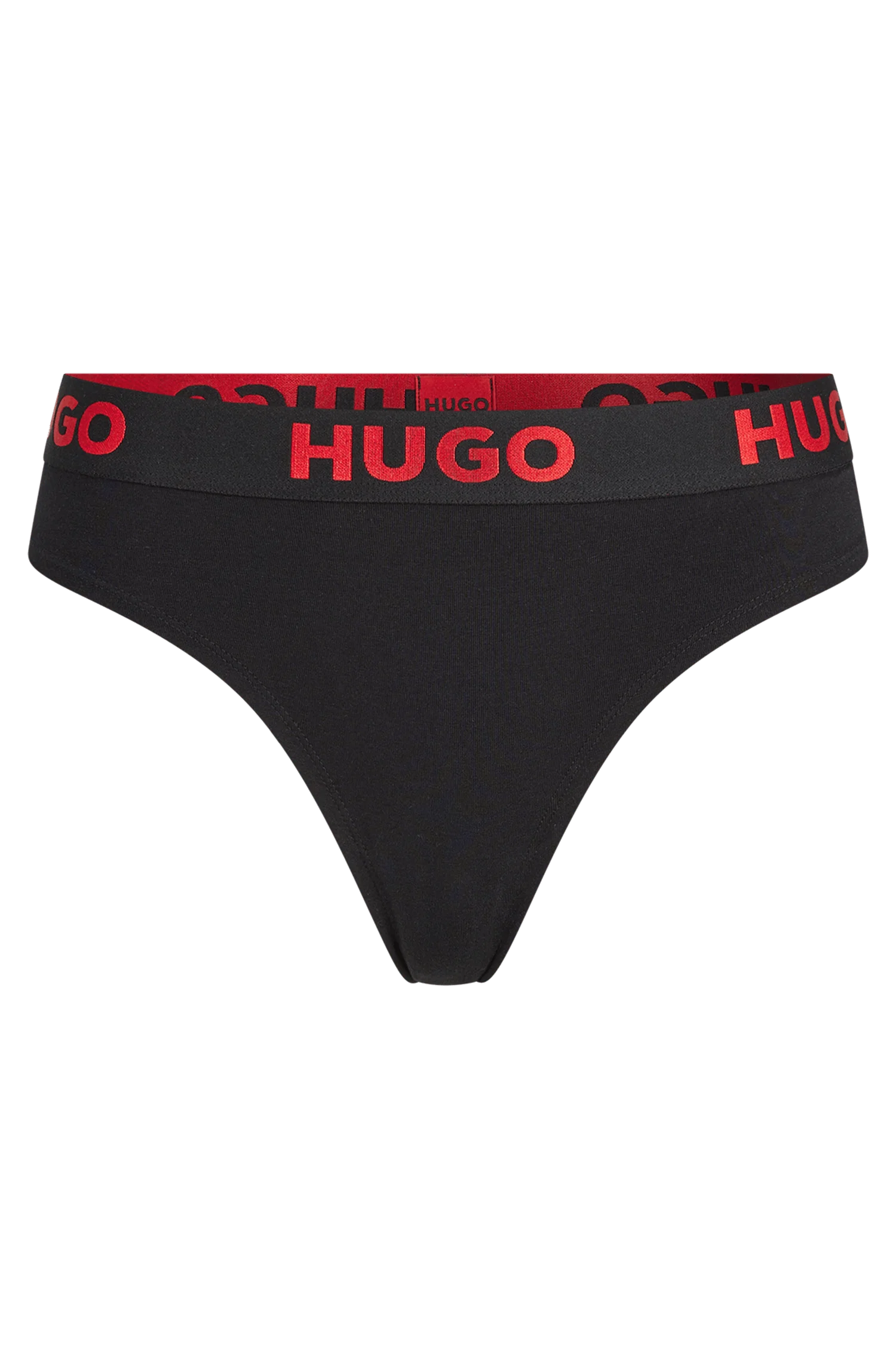 Calcinha Em Algodão Stretch Com Logo