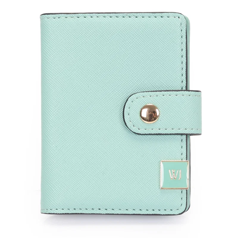 Porta Cartão Pequeno Monocolor Com Divisorias De Plástico