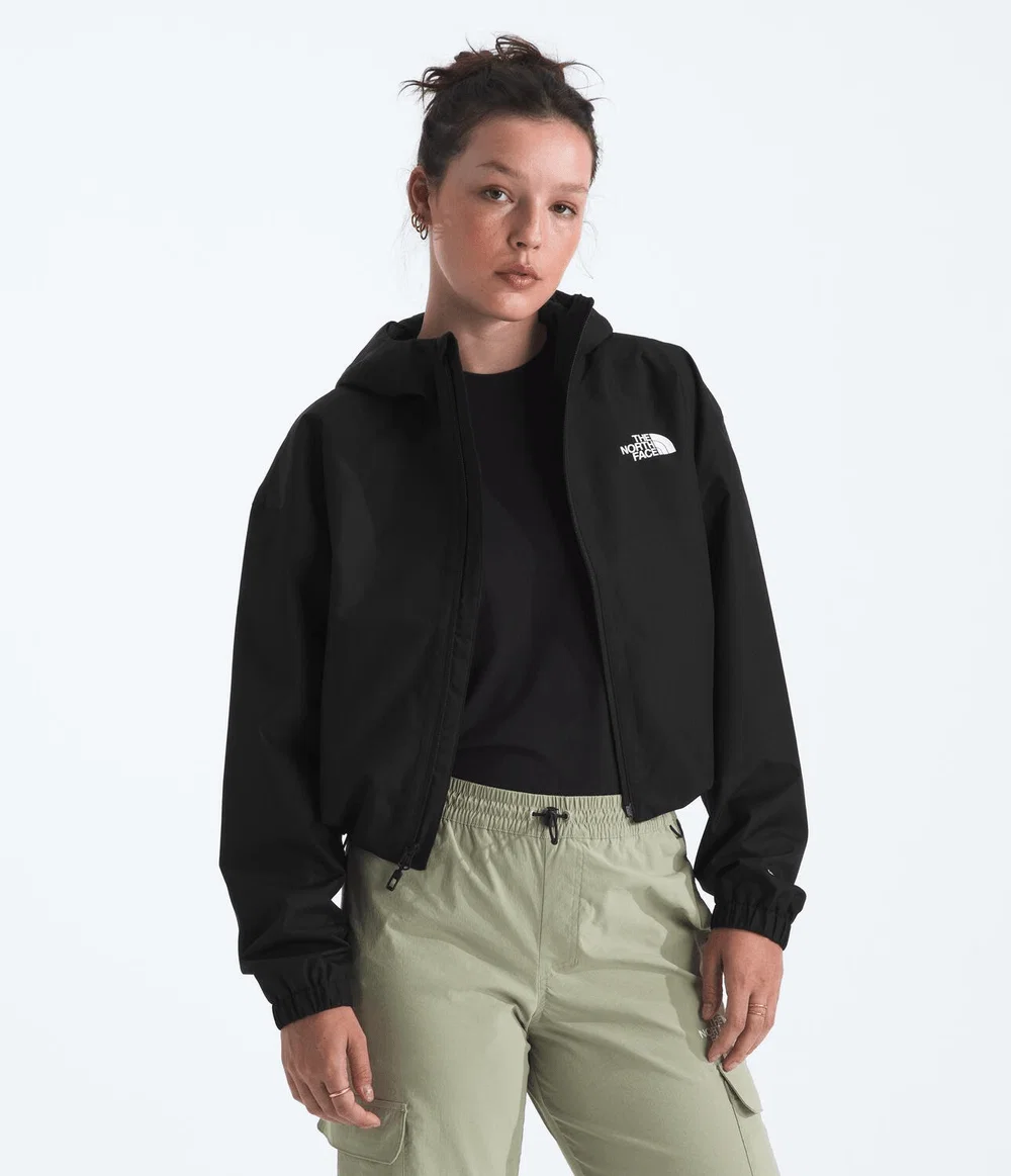 Jaqueta Feminina Quest Mono Cropped TNF Black — imagem 1