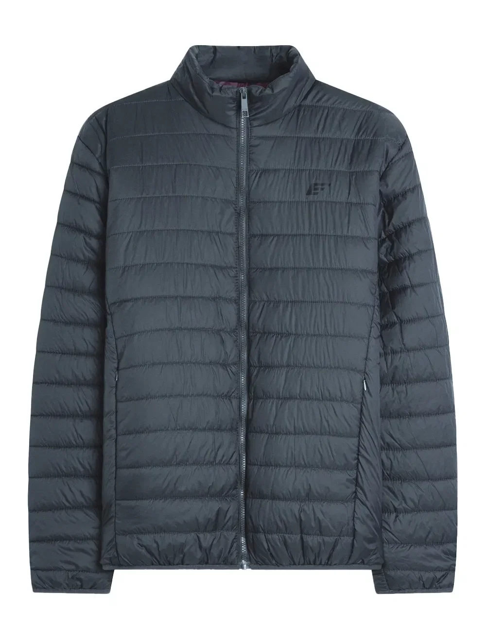 Jaqueta Ellus Masculina Bomber Nylon Light Down Grafite