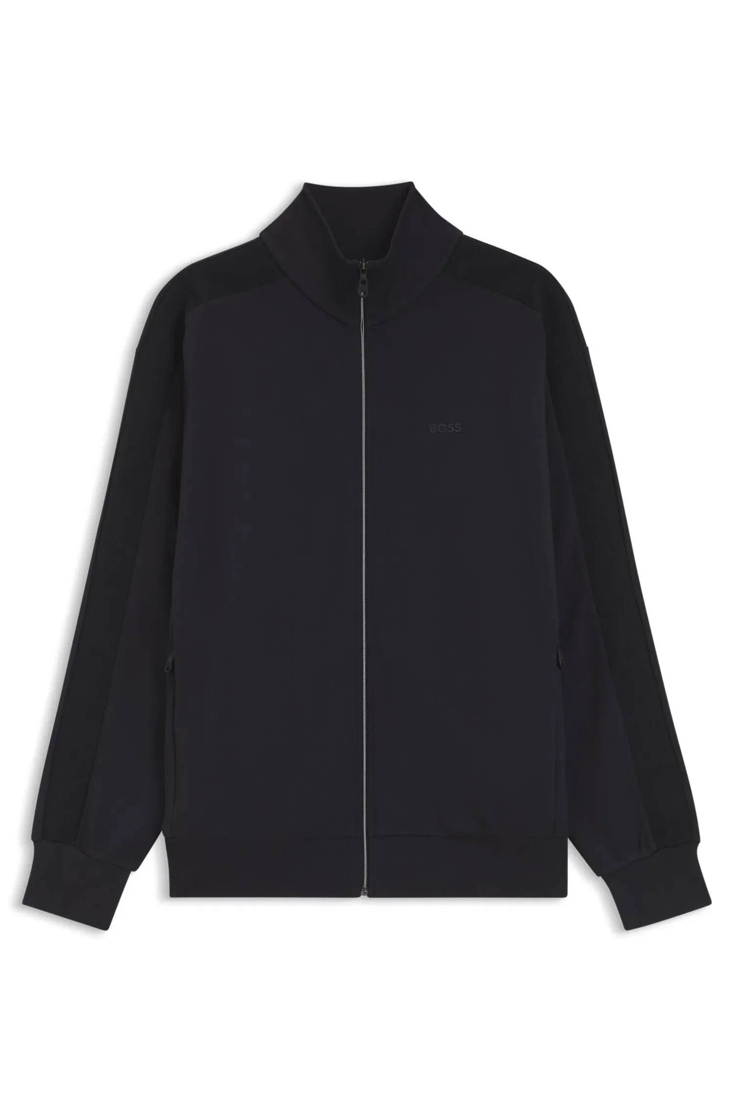 Moletom De Ajuste Regular Com Fita Jacquard Tonal — imagem 1