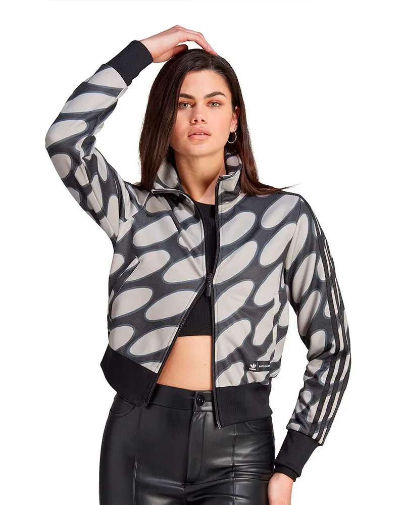 Jaqueta top Adidas Marimekko Firebird Feminina