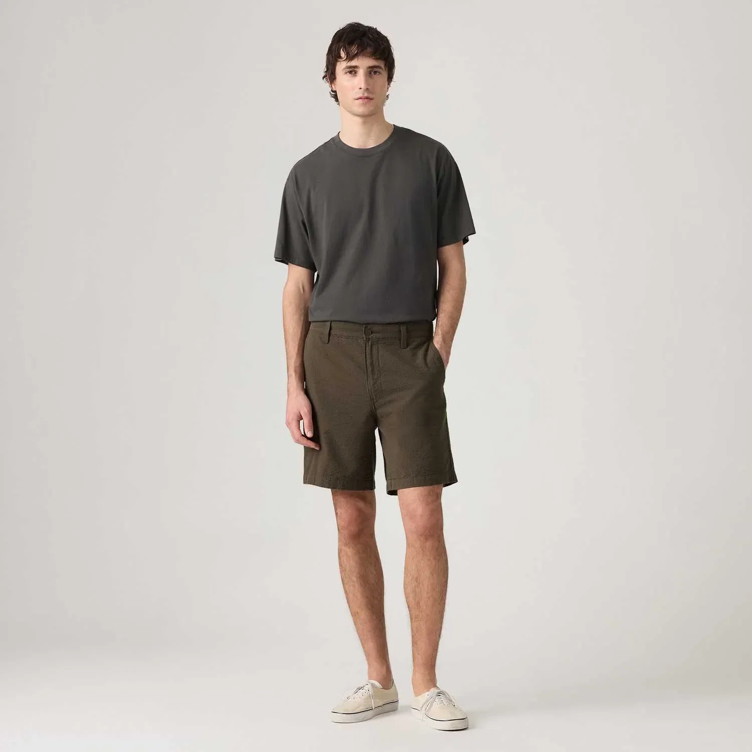 Bermuda Levi's® XX Authentic Relaxed II Marrom