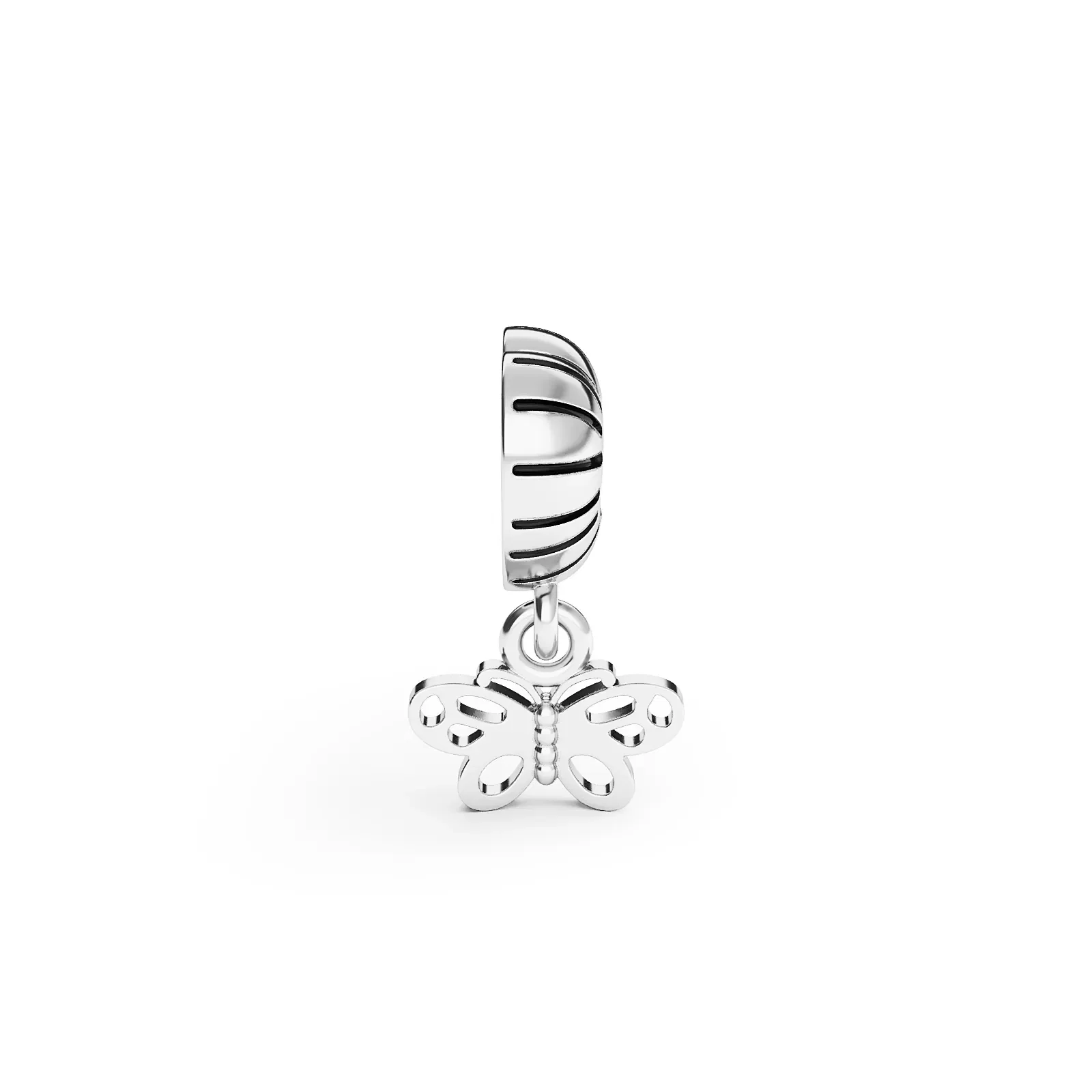 Pingente Life Teen Borboleta da Amizade em Prata 925 — imagem 1