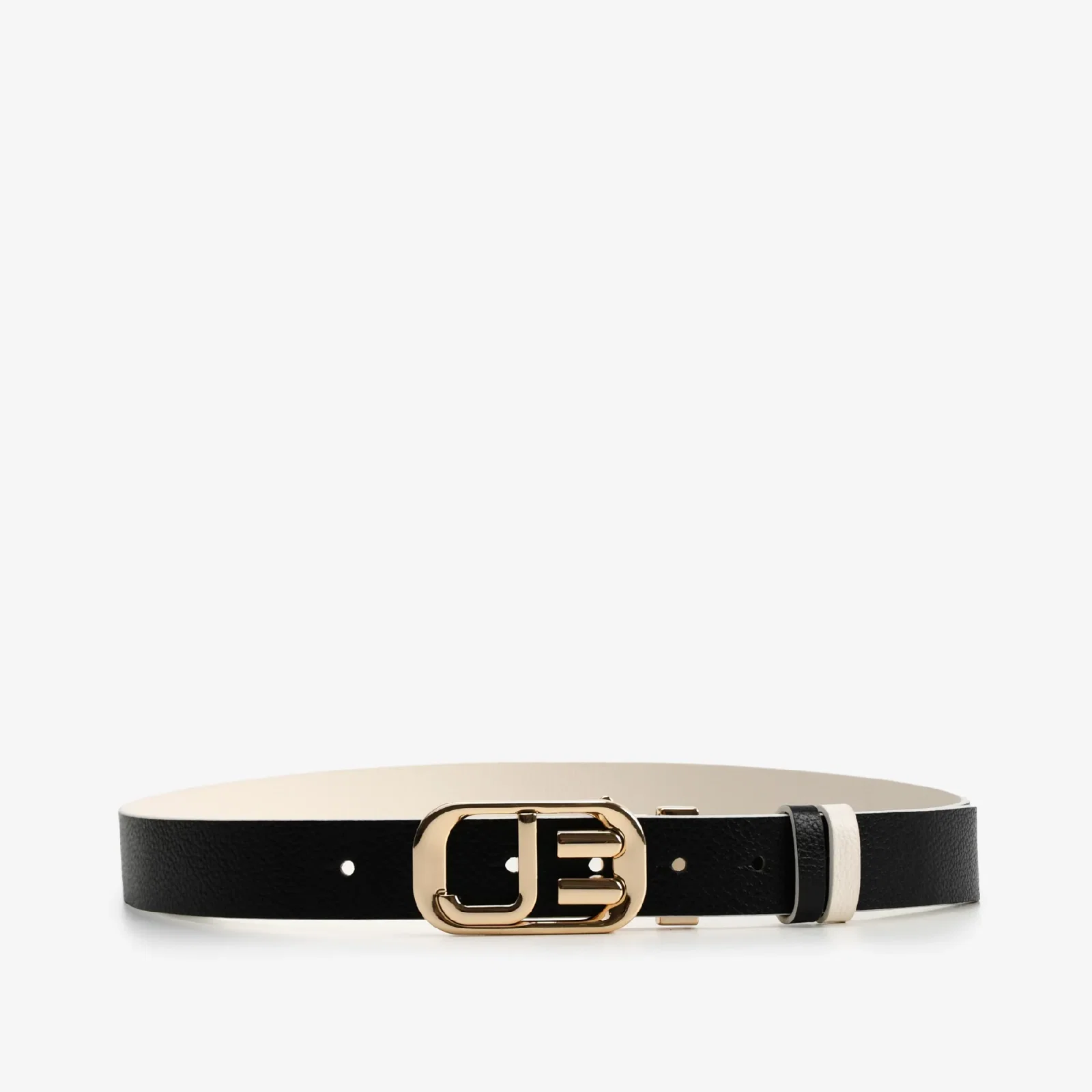 Cinto Reversivel Preto Branco Couro