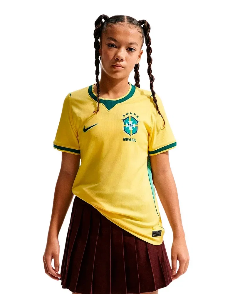 Camisa Nike Brasil I 2026-27 Infantil