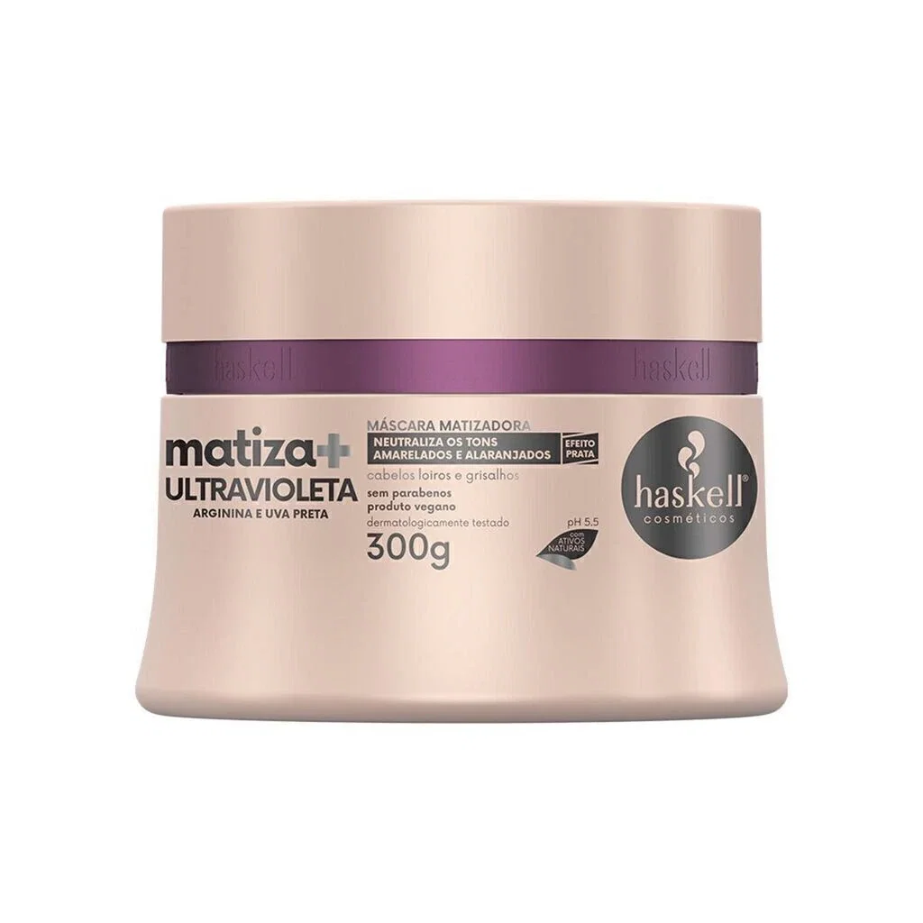 Máscara Matizadora Haskell Matiza+ Ultravioleta 300g