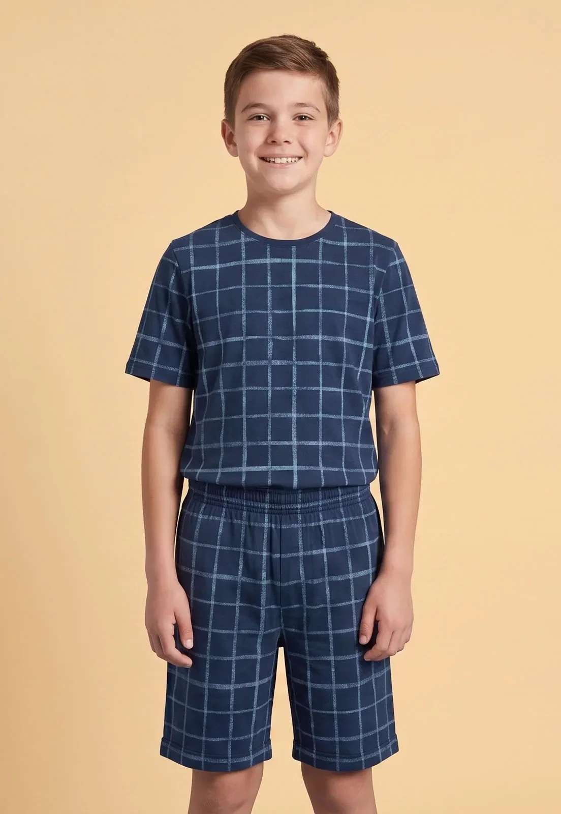 Pijama Masculino de Viscose Stretch Infantil