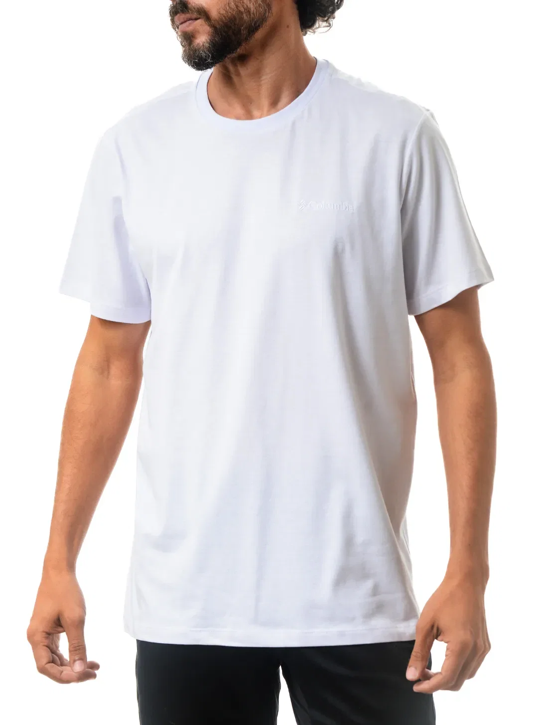 Camiseta Columbia Masculina Basica Bordado