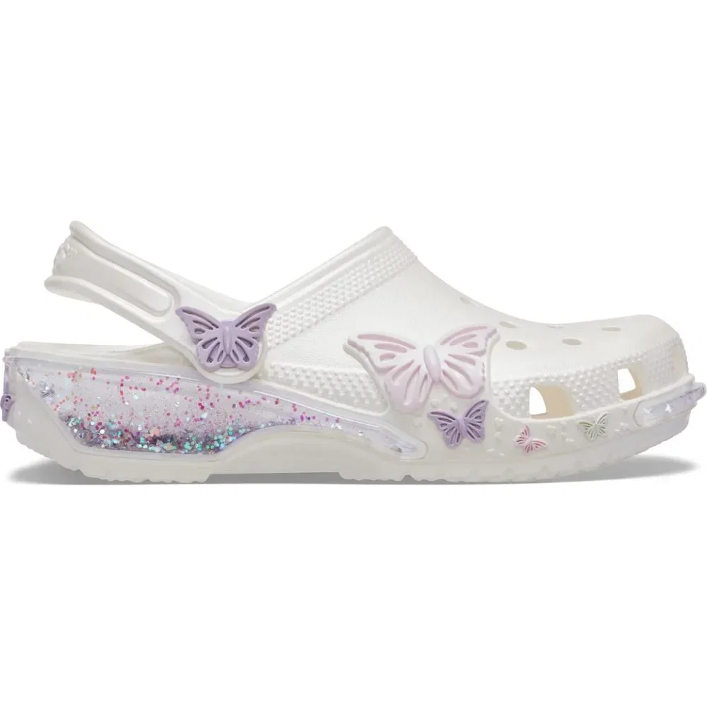 Classic Butterfly Sparkle Shaker Clog Infantil