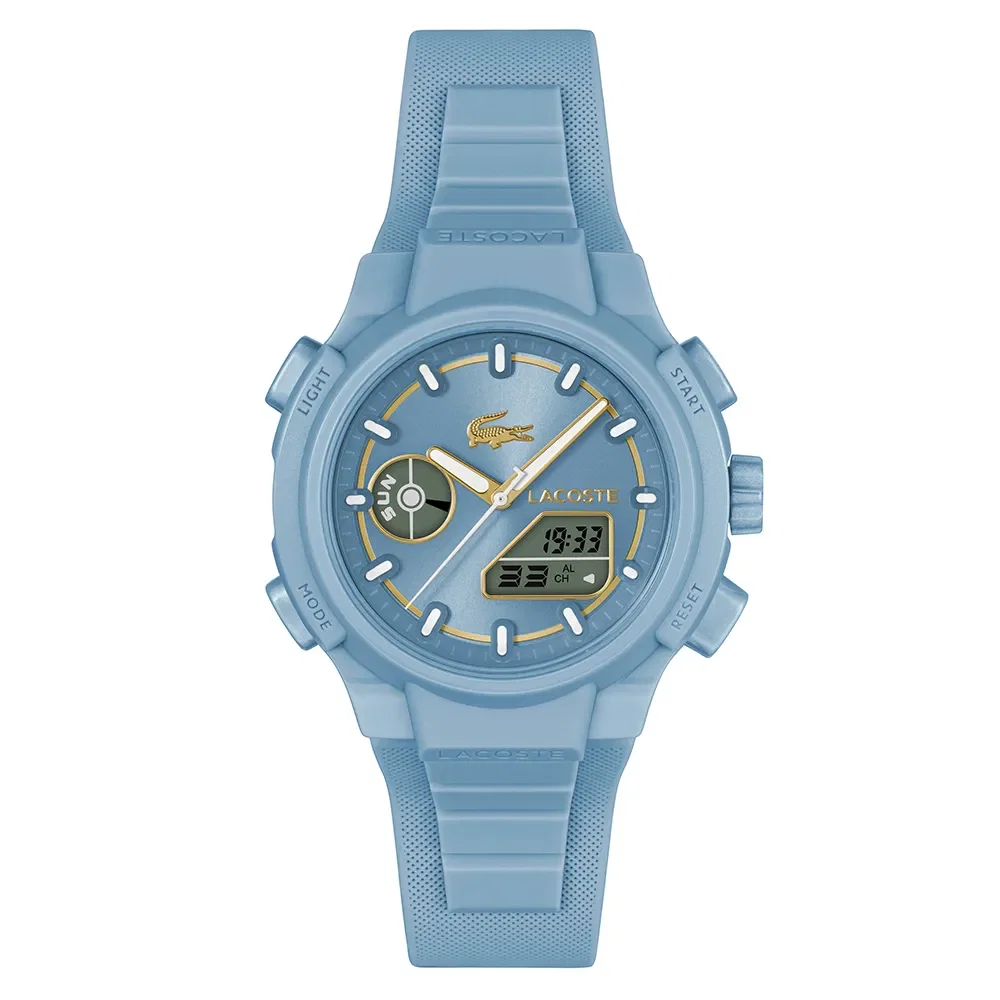 Relógio Lacoste LC33 Feminino Borracha Azul 2001431