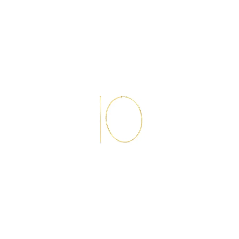Argola em Ouro Amarelo 18k, 11mm — imagem 1