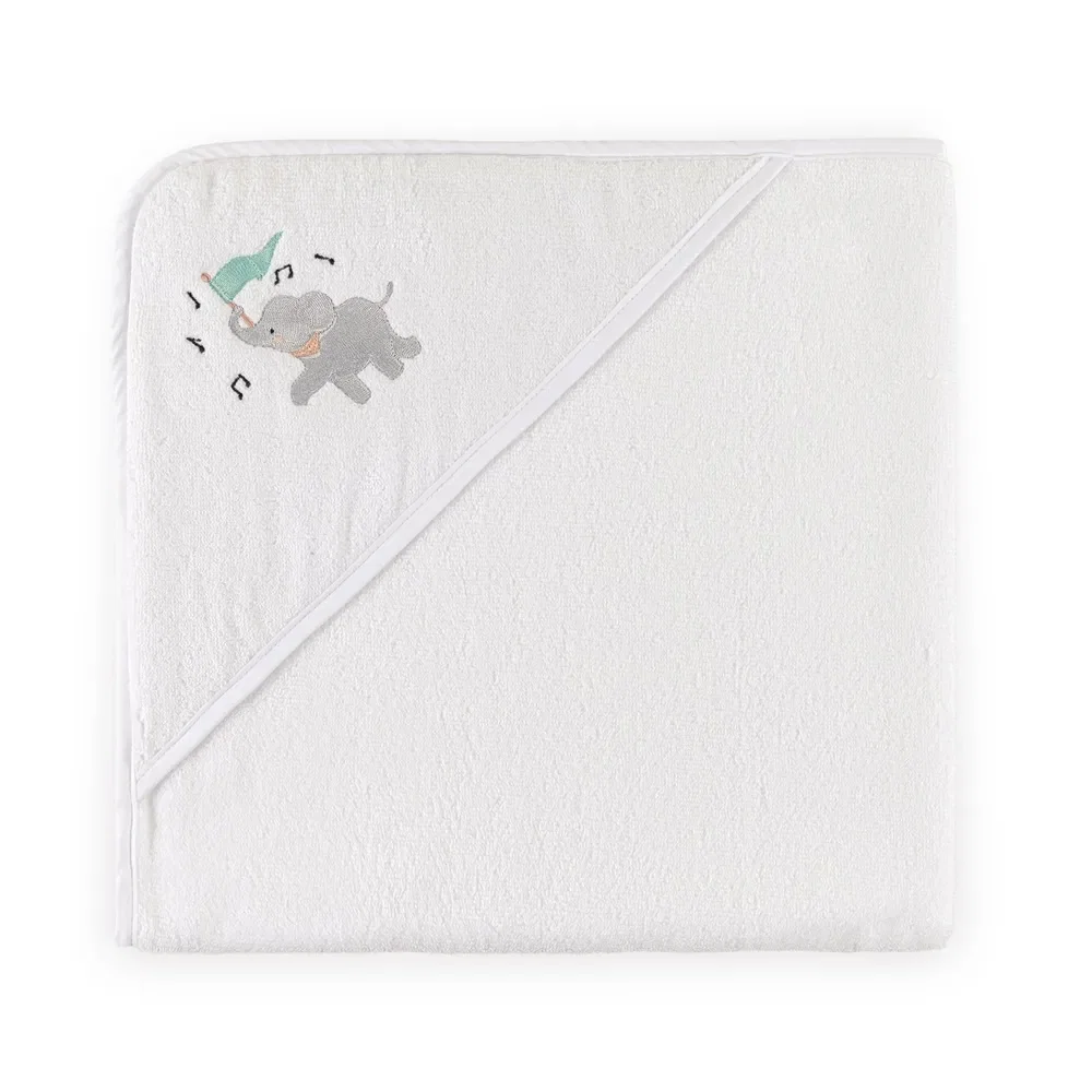 Toalha de Banho Baby 100% Algodão Paradina Branco