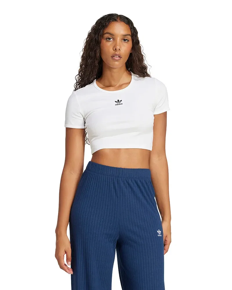 Cropped Adidas Trefoil Essentials Feminino — imagem 1